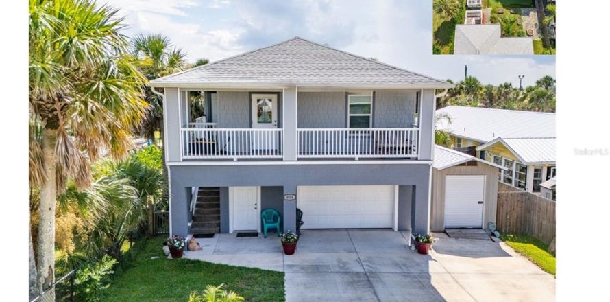 House in Flagler Beach, Florida 3 bedrooms, 148.64 sq.m. № 2221255