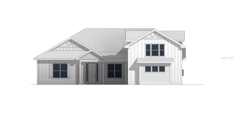 House in Newberry, Florida 4 bedrooms, 243.68 sq.m. № 1514561