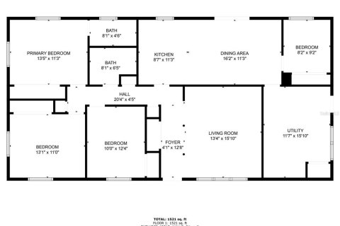 Купить виллу или дом в Тампа, Флорида 7 комнат, 133.04м2, № 1910787 - фото 26