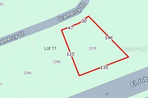 Terreno en venta en Port Charlotte, Florida № 2214437 - foto 3
