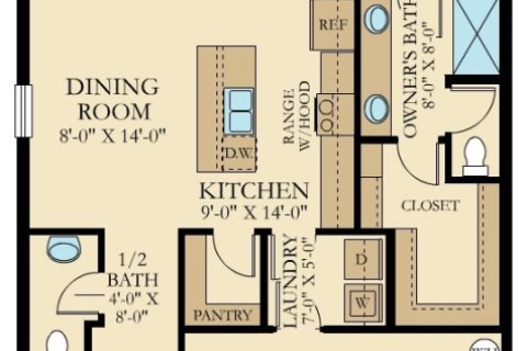 House in Kissimmee, Florida 5 bedrooms, 220.18 sq.m. № 1857989 - photo 1