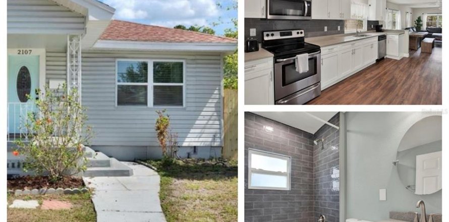 House in Tampa, Florida 3 bedrooms, 115.94 sq.m. № 1725318
