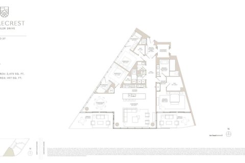 Copropriété à vendre à West Palm Beach, Floride: 3 chambres, 229.47 m2 № 2402434 - photo 2
