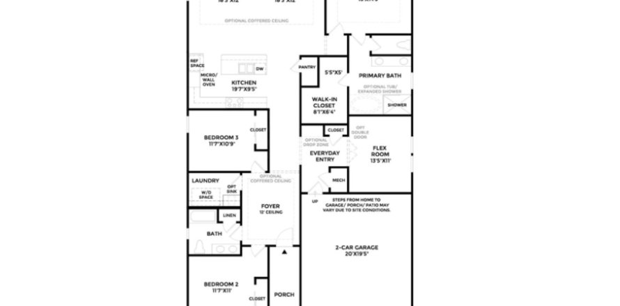 Дом в Seabrook Village by Toll Brothers в Понте-Ведра-Бич, Флорида 3 комнаты, 196м2 № 436407