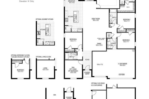 Villa ou maison à vendre à Port St. Lucie, Floride: 4 chambres, 221.2 m2 № 2087409 - photo 4