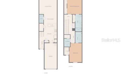 Townhouse in Riverview, Florida 2 bedrooms, 137.5 sq.m. № 2199538 - photo 19