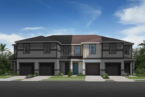 Townhouse in Mirabella Townhomes in Davenport, Florida 3 rooms, 127 sq.m. № 344023 - photo 1