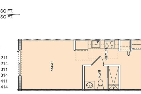 Купить кондоминиум в Дейви, Флорида 1 спальня, 37.9м2, № 1954066 - фото 2