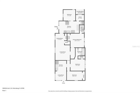 Villa ou maison à vendre à Saint Petersburg, Floride: 4 chambres, 113.25 m2 № 2207457 - photo 30
