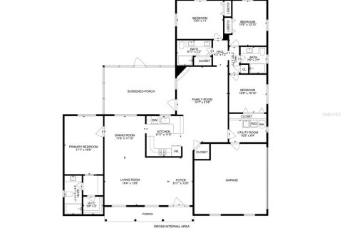 House in Plant City, Florida 4 bedrooms, 212 sq.m. № 2306198 - photo 10