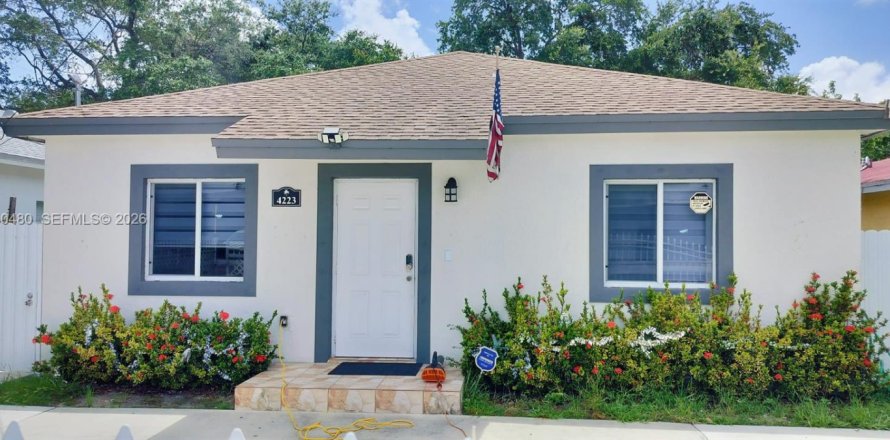 House in Miami, Florida 3 bedrooms, 119.84 sq.m. № 2087272