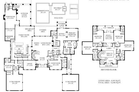 Villa ou maison à vendre à Jupiter, Floride: 7 chambres, 795.71 m2 № 1129102 - photo 1