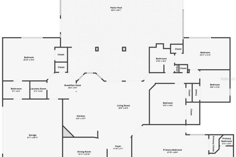 House in Spring Hill, Florida 5 bedrooms, 275.55 sq.m. № 2149476 - photo 2