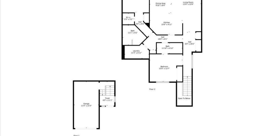 Condo à Juno Beach, Floride, 2 chambres № 1118612