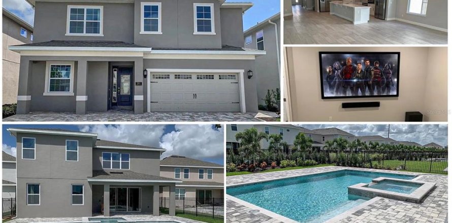 Casa en Kissimmee, Florida 10 dormitorios, 480.3 m2 № 1849929