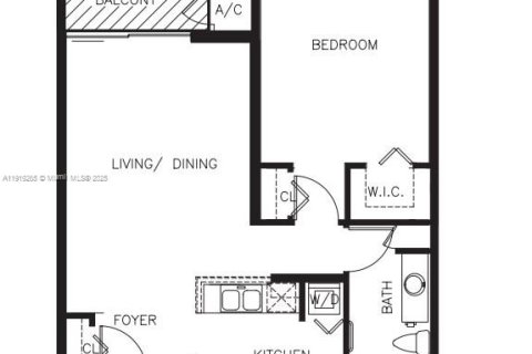 Снять в аренду кондоминиум в Саут-Майами, Флорида 1 спальня, 60.57м2, № 1974518 - фото 12