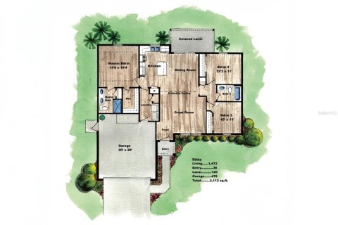 Villa ou maison à vendre à Dunnellon, Floride: 3 chambres, 136.75 m2 № 1740497 - photo 5