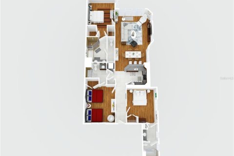 Condominio en venta en Four Corners, Florida, 3 dormitorios, 163.04 m2 № 2101524 - foto 2
