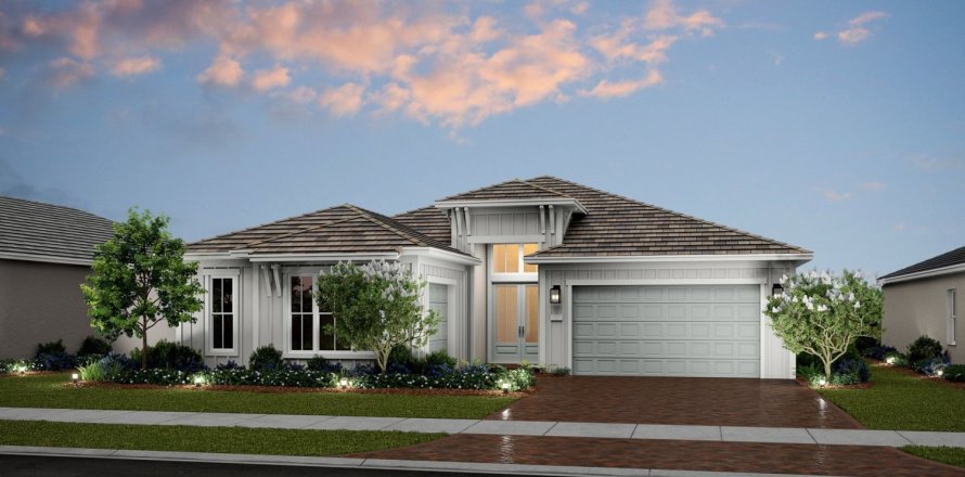 House in La Terre at Avenir in Palm Beach Gardens, Florida 3 bedrooms, 265 sq.m. № 635906