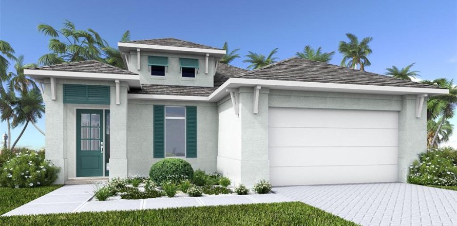 House in Punta Gorda, Florida 3 bedrooms, 186.83 sq.m. № 1912444
