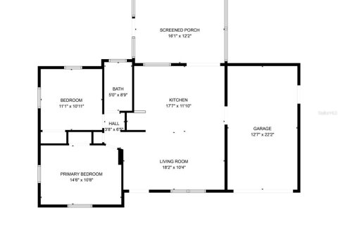 Купить виллу или дом в Холидэй, Флорида 6 комнат, 78.78м2, № 1912076 - фото 25