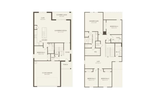 House floor plan «House», 5 bedrooms in Arden Preserve by Pulte Homes