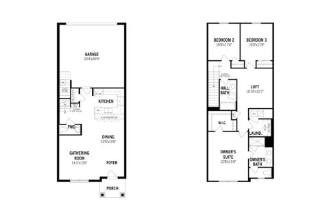 House floor plan «155SQM», 3 bedrooms in MERIDIAN PARKS