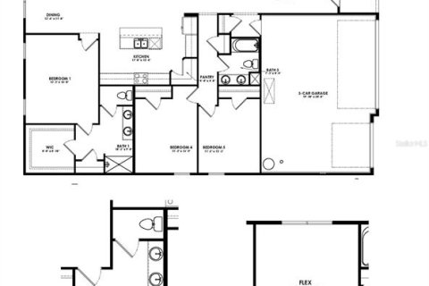 Купить виллу или дом в Ньюбери, Флорида 4 комнаты, 225.47м2, № 1590685 - фото 2