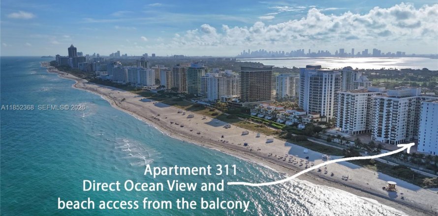 Condo in Miami Beach, Florida, 2 bedrooms  № 2059990