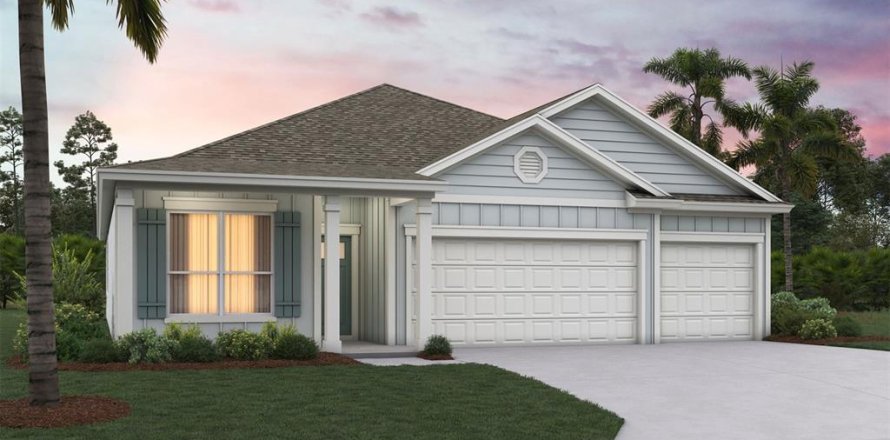 House in Palm Coast, Florida 4 bedrooms, 180.32 sq.m. № 2222306