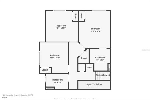 Condominio en venta en Kissimmee, Florida, 4 dormitorios, 136.57 m2 № 2208555 - foto 21
