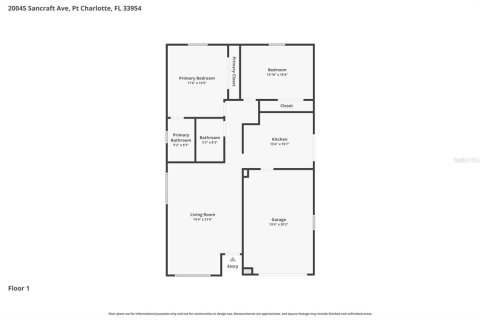 House in Port Charlotte, Florida 2 bedrooms, 84.73 sq.m. № 2151057 - photo 22