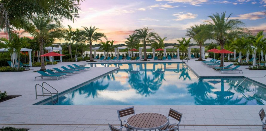 House in Palm Beach Gardens, Florida 3 bedrooms, 221.2 sq.m. № 1099963