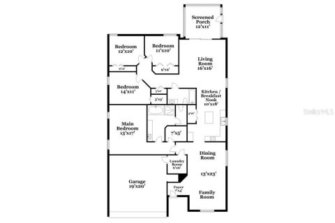 Casa en alquiler en Kissimmee, Florida, 4 dormitorios, 177.44 m2 № 1832057 - foto 3