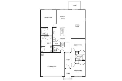 House in Palm Coast, Florida 3 bedrooms, 159.23 sq.m. № 1885058 - photo 2