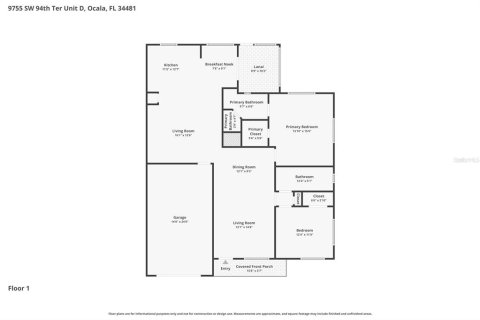 House in Ocala, Florida 2 bedrooms, 131.18 sq.m. № 2148911 - photo 6