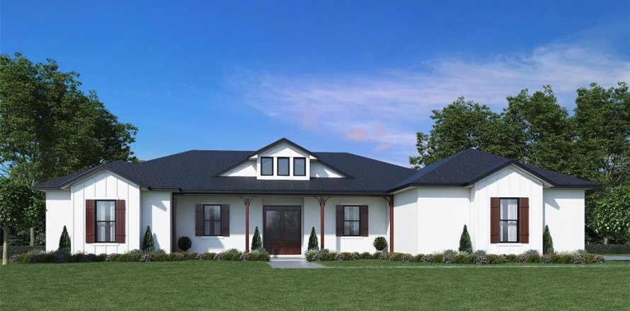 House in Tavares, Florida 4 bedrooms, 319.77 sq.m. № 1541053