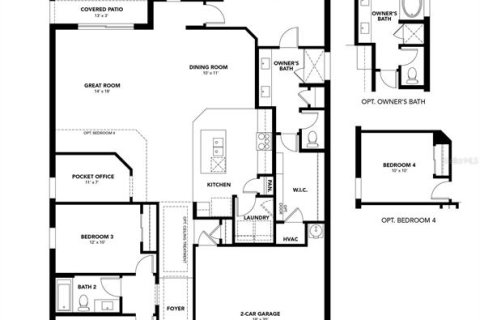 House in North Port, Florida 3 bedrooms, 178.09 sq.m. № 1657276 - photo 2