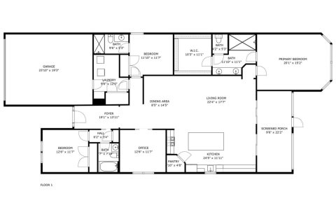Villa ou maison à louer à Port St. Lucie, Floride: 3 chambres, 233 m2 № 2417923 - photo 27