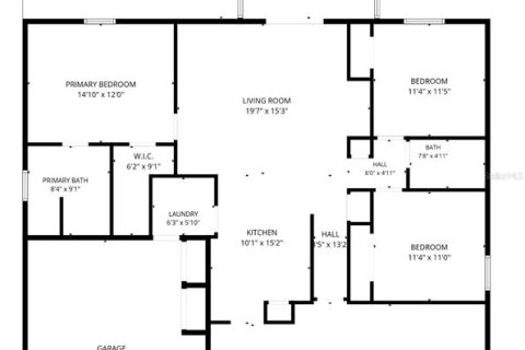 Купить виллу или дом в Эджуотер, Флорида 8 комнат, 151.99м2, № 2207523 - фото 3