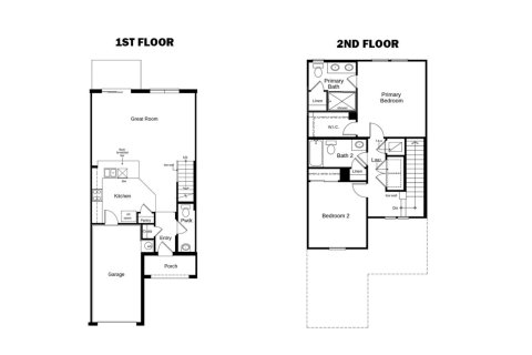Townhouse floor plan «119SQM 44/9», 2 bedrooms in BAYSHORE COMMONS