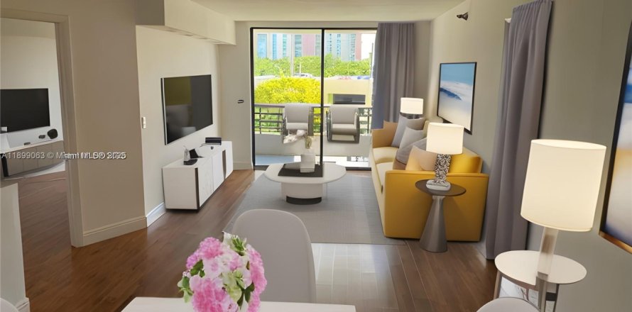 Кондоминиум с 2 спальнями в Авентура, Флорида № 1951050