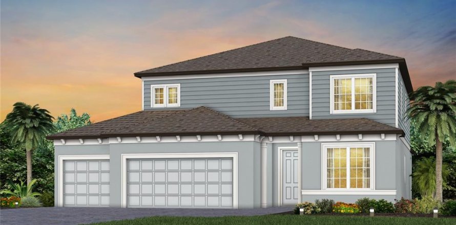 House in Apollo Beach, Florida 5 bedrooms, 317.35 sq.m. № 2207999