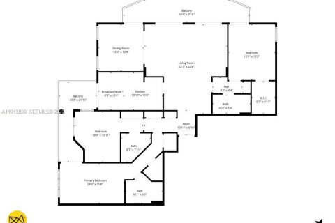 Copropriété à vendre à Miami, Floride: 3 chambres, 190.45 m2 № 1983040 - photo 21