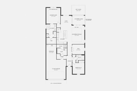 Планировка виллы или дома «191SQM MYSTIQUE» 3 спальни в ЖК WILLOWBROOKE