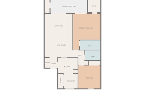 Copropriété à vendre à Delray Beach, Floride: 2 chambres, 96.99 m2 № 2181017 - photo 17