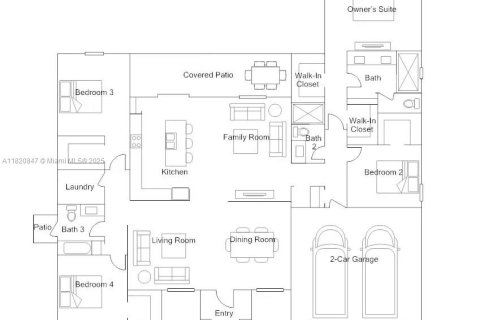 House in Homestead, Florida 4 bedrooms, 224.08 sq.m. № 2018280 - photo 2