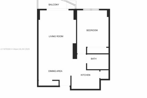 Condo in Miami, Florida, 1 bedroom  № 1923341 - photo 12