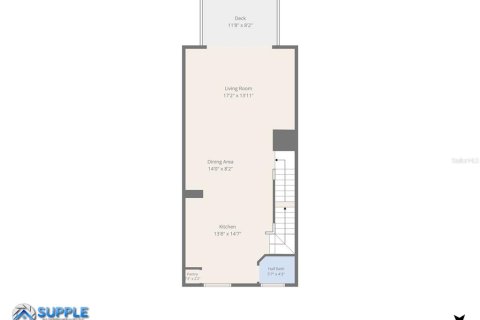 Townhouse in Tampa, Florida 3 bedrooms, 171.31 sq.m. № 2428825 - photo 6