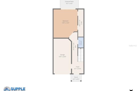 Townhouse in Tampa, Florida 3 bedrooms, 171.31 sq.m. № 2428825 - photo 5